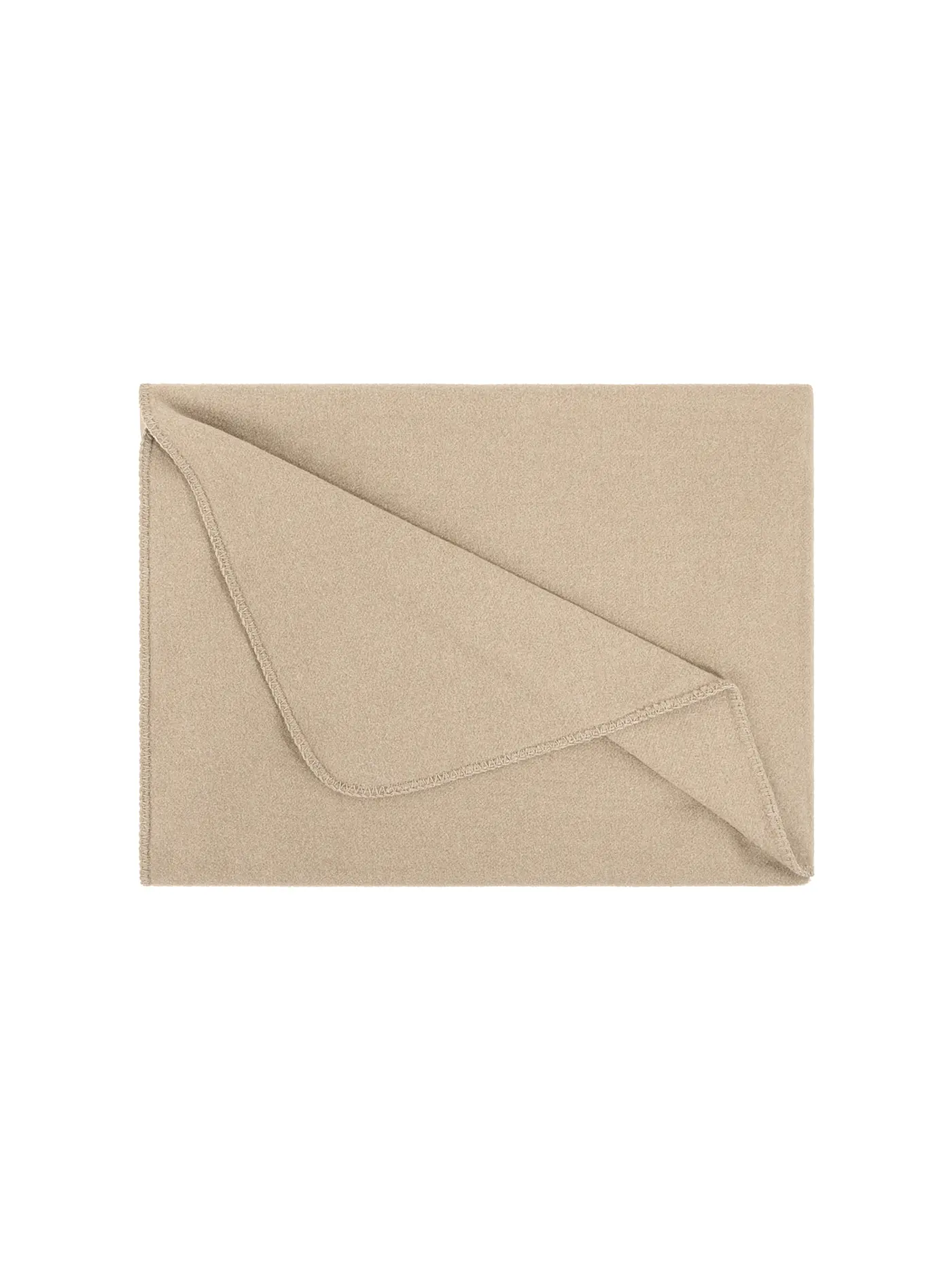 STEINER 1888 | Wolldecke Sophia 145x190cm Taupe | beige